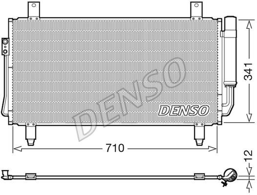 DENSO DCN45006 Радіатор кондиціонера (Конденсатор) DCN45006: Приваблива ціна - Купити в Україні на EXIST.UA!