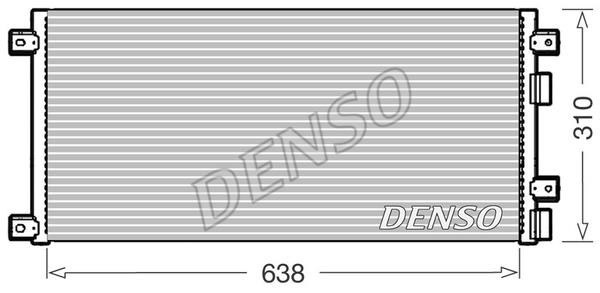 DENSO DCN12006 Радіатор кондиціонера (Конденсатор) DCN12006: Купити в Україні - Добра ціна на EXIST.UA!