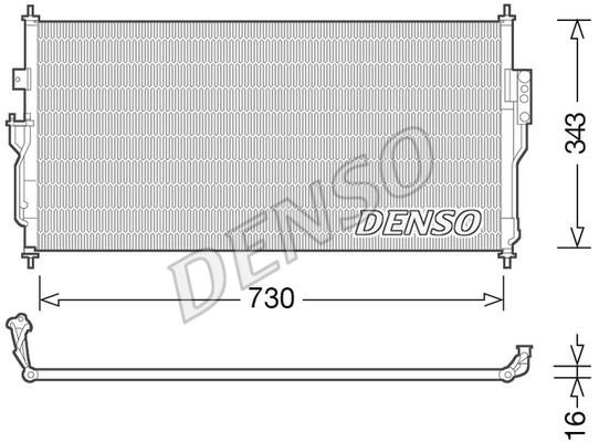 DENSO DCN46006 Радіатор кондиціонера (Конденсатор) DCN46006: Купити в Україні - Добра ціна на EXIST.UA!