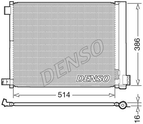 DENSO DCN46022 Радіатор кондиціонера (Конденсатор) DCN46022: Купити в Україні - Добра ціна на EXIST.UA!