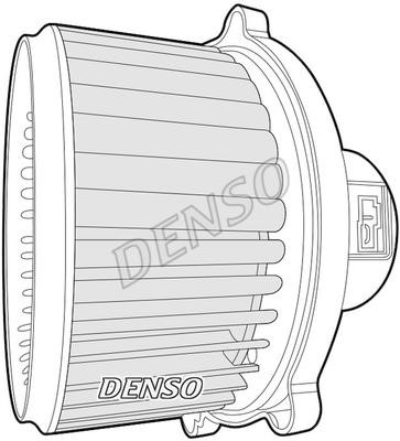DENSO DEA43008 Вентилятор опалювача салону DEA43008: Купити в Україні - Добра ціна на EXIST.UA!