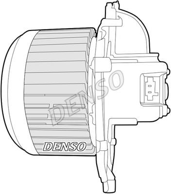 DENSO DEA07018 Вентилятор опалювача салону DEA07018: Купити в Україні - Добра ціна на EXIST.UA!