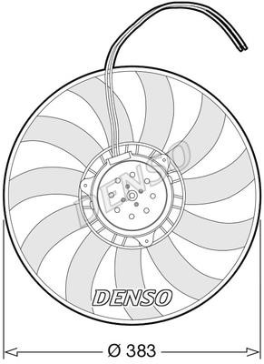 DENSO DER02007 Вентилятор радіатора охолодження DER02007: Купити в Україні - Добра ціна на EXIST.UA!