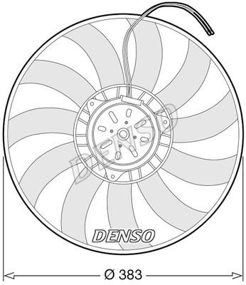 DENSO DER02009 Вентилятор радіатора охолодження DER02009: Купити в Україні - Добра ціна на EXIST.UA!