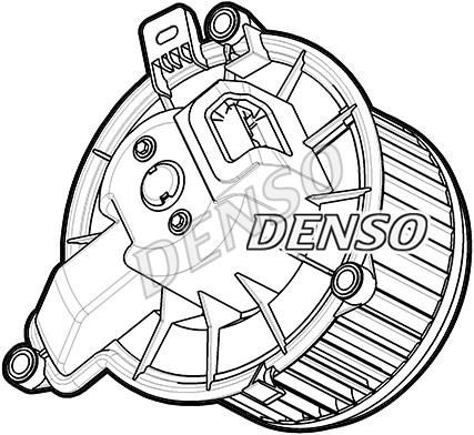 DENSO DEA12007 Вентилятор опалювача салону DEA12007: Купити в Україні - Добра ціна на EXIST.UA!