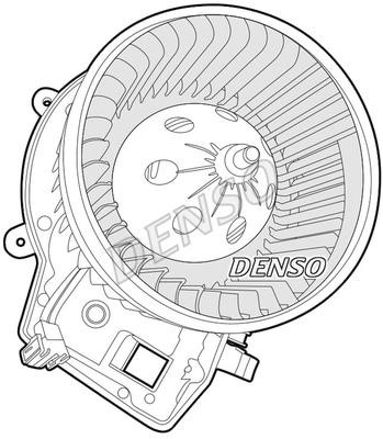 DENSO DEA17001 Вентилятор опалювача салону DEA17001: Купити в Україні - Добра ціна на EXIST.UA!
