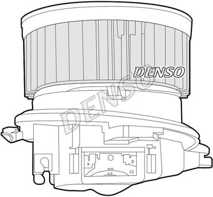 DENSO DEA21007 Вентилятор опалювача салону DEA21007: Купити в Україні - Добра ціна на EXIST.UA!