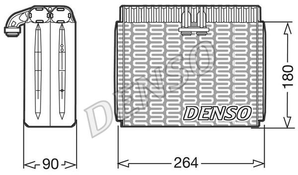 DENSO DEV01010 Випарювач кондиціонеру DEV01010: Купити в Україні - Добра ціна на EXIST.UA!