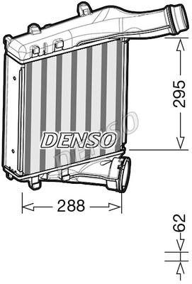 DENSO DIT28019 Інтеркулер DIT28019: Купити в Україні - Добра ціна на EXIST.UA!