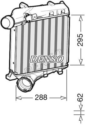 DENSO DIT28020 Інтеркулер DIT28020: Купити в Україні - Добра ціна на EXIST.UA!