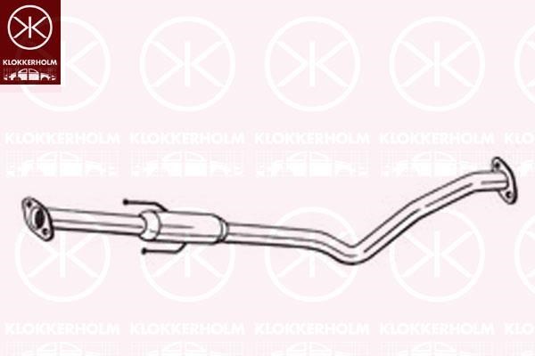 Klokkerholm 279-639 Проміжний глушник 279639: Купити в Україні - Добра ціна на EXIST.UA!