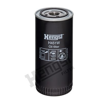Hengst H451W Фільтр масляний H451W: Купити в Україні - Добра ціна на EXIST.UA!