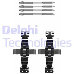 Delphi LX0674 Комплект монтажний гальмівних колодок LX0674: Купити в Україні - Добра ціна на EXIST.UA!
