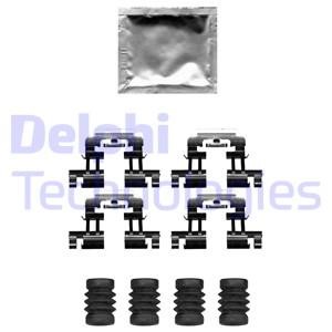 Delphi LX0677 Комплект монтажний гальмівних колодок LX0677: Купити в Україні - Добра ціна на EXIST.UA!