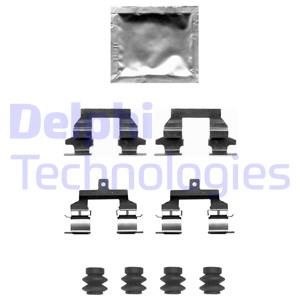 Delphi LX0678 Комплект монтажний гальмівних колодок LX0678: Купити в Україні - Добра ціна на EXIST.UA!