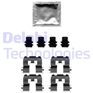 Delphi LX0690 Комплект монтажний гальмівних колодок LX0690: Купити в Україні - Добра ціна на EXIST.UA!