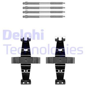 Delphi LX0693 Комплект монтажний гальмівних колодок LX0693: Купити в Україні - Добра ціна на EXIST.UA!