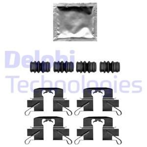 Delphi LX0696 Комплект монтажний гальмівних колодок LX0696: Купити в Україні - Добра ціна на EXIST.UA!
