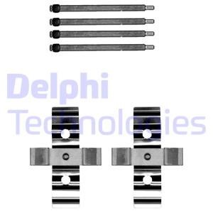 Delphi LX0702 Комплектуючі, колодки дискового гальма LX0702: Купити в Україні - Добра ціна на EXIST.UA!