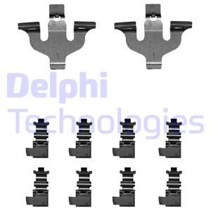 Delphi LX0714 Комплект монтажний гальмівних колодок LX0714: Купити в Україні - Добра ціна на EXIST.UA!