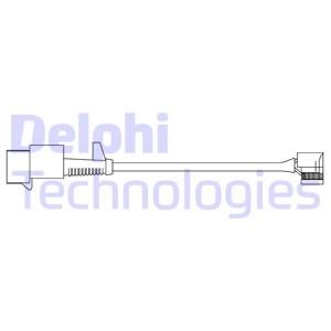 Delphi LZ0293 Сигналізатор, знос гальмівних колодок LZ0293: Купити в Україні - Добра ціна на EXIST.UA!