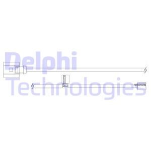 Delphi LZ0301 Сигналізатор, знос гальмівних колодок LZ0301: Купити в Україні - Добра ціна на EXIST.UA!