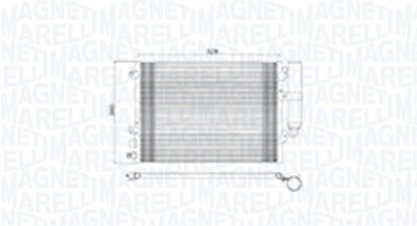 Magneti marelli 350203893000 Радіатор кондиціонера (Конденсатор) 350203893000: Купити в Україні - Добра ціна на EXIST.UA!