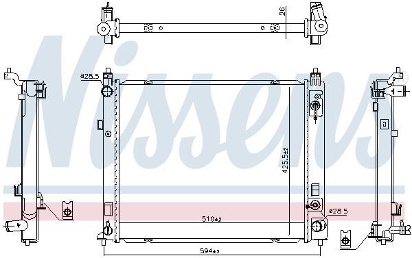 Купить Nissens 606266 по низкой цене в Украине!