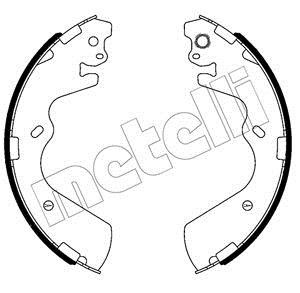 Metelli 53-0654 Колодки гальмівні барабанні, комплект 530654: Купити в Україні - Добра ціна на EXIST.UA!