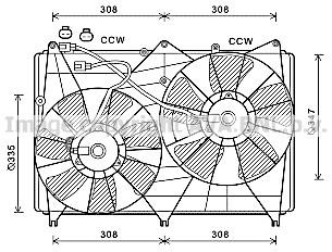 Prasco SZ7512 Вентилятор радіатора охолодження SZ7512: Купити в Україні - Добра ціна на EXIST.UA!