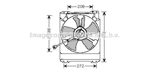 Prasco SU7501 Вентилятор радіатора охолодження SU7501: Купити в Україні - Добра ціна на EXIST.UA!