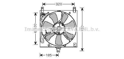 Prasco SZ7504 Вентилятор радіатора охолодження SZ7504: Купити в Україні - Добра ціна на EXIST.UA!