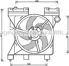 Prasco CN7547 Вентилятор радіатора охолодження CN7547: Купити в Україні - Добра ціна на EXIST.UA!