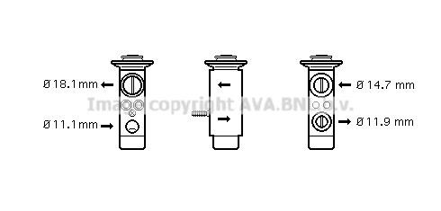 Prasco MS1112 Клапан розширювальний кондиціонеру MS1112: Купити в Україні - Добра ціна на EXIST.UA!
