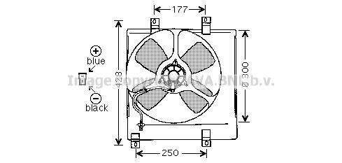 Prasco MZ7504 Вентилятор радіатора охолодження MZ7504: Купити в Україні - Добра ціна на EXIST.UA!