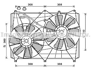 Prasco SZ7513 Вентилятор радіатора охолодження SZ7513: Купити в Україні - Добра ціна на EXIST.UA!