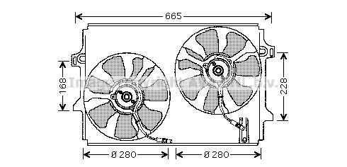 Prasco FD7501 Вентилятор радіатора охолодження FD7501: Купити в Україні - Добра ціна на EXIST.UA!