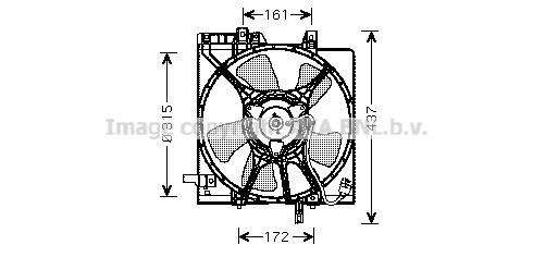Prasco SU7510 Вентилятор радіатора охолодження SU7510: Купити в Україні - Добра ціна на EXIST.UA!