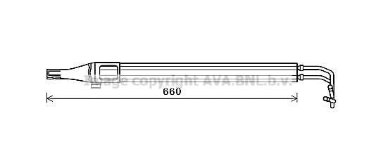 Prasco MS3684 Охолоджувач рідини гідропідсилювача керма (ГПК) MS3684: Купити в Україні - Добра ціна на EXIST.UA!