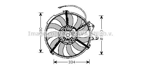 Prasco AI7507 Вентилятор радіатора охолодження AI7507: Купити в Україні - Добра ціна на EXIST.UA!