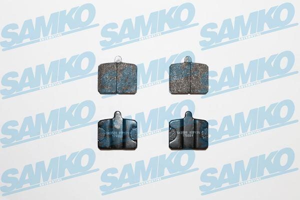 Samko 5SP170 Гальмівні колодки, комплект 5SP170: Купити в Україні - Добра ціна на EXIST.UA!