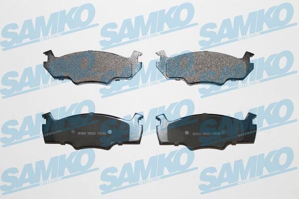 Samko 5SP227 Гальмівні колодки, комплект 5SP227: Купити в Україні - Добра ціна на EXIST.UA!