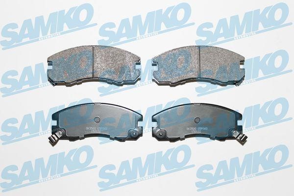 Samko 5SP060 Гальмівні колодки, комплект 5SP060: Купити в Україні - Добра ціна на EXIST.UA!