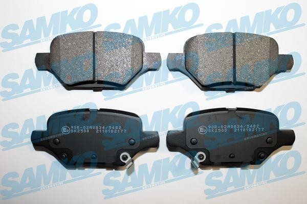 Samko 5SP2177 Гальмівні колодки, комплект 5SP2177: Купити в Україні - Добра ціна на EXIST.UA!