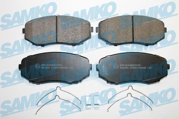 Samko 5SP2208 Гальмівні колодки, комплект 5SP2208: Купити в Україні - Добра ціна на EXIST.UA!