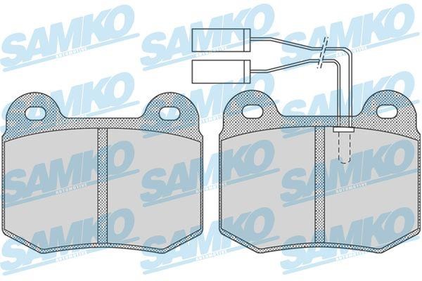 Samko 5SP732 Гальмівні колодки, комплект 5SP732: Купити в Україні - Добра ціна на EXIST.UA!