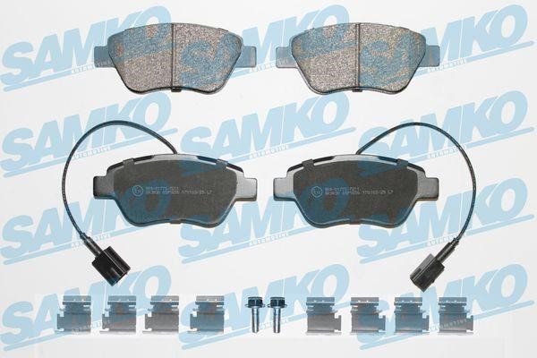Samko 5SP1656K Гальмівні колодки, комплект 5SP1656K: Купити в Україні - Добра ціна на EXIST.UA!