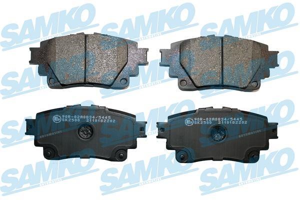 Samko 5SP2202 Гальмівні колодки, комплект 5SP2202: Купити в Україні - Добра ціна на EXIST.UA!