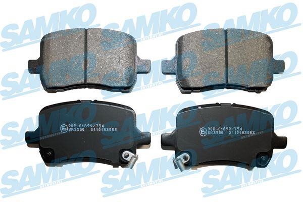 Samko 5SP2082 Гальмівні колодки, комплект 5SP2082: Купити в Україні - Добра ціна на EXIST.UA!