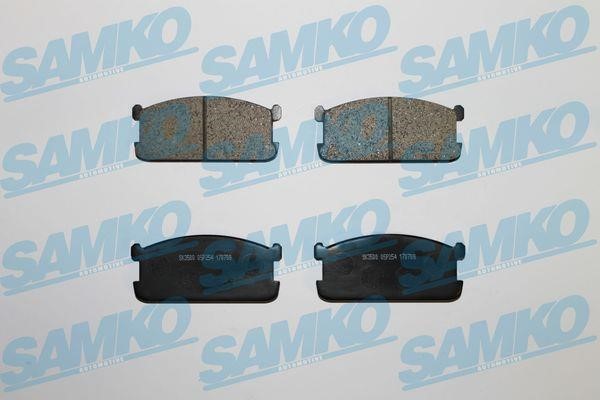 Samko 5SP254 Гальмівні колодки, комплект 5SP254: Купити в Україні - Добра ціна на EXIST.UA!
